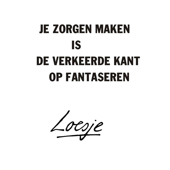 fantaseren Loesje